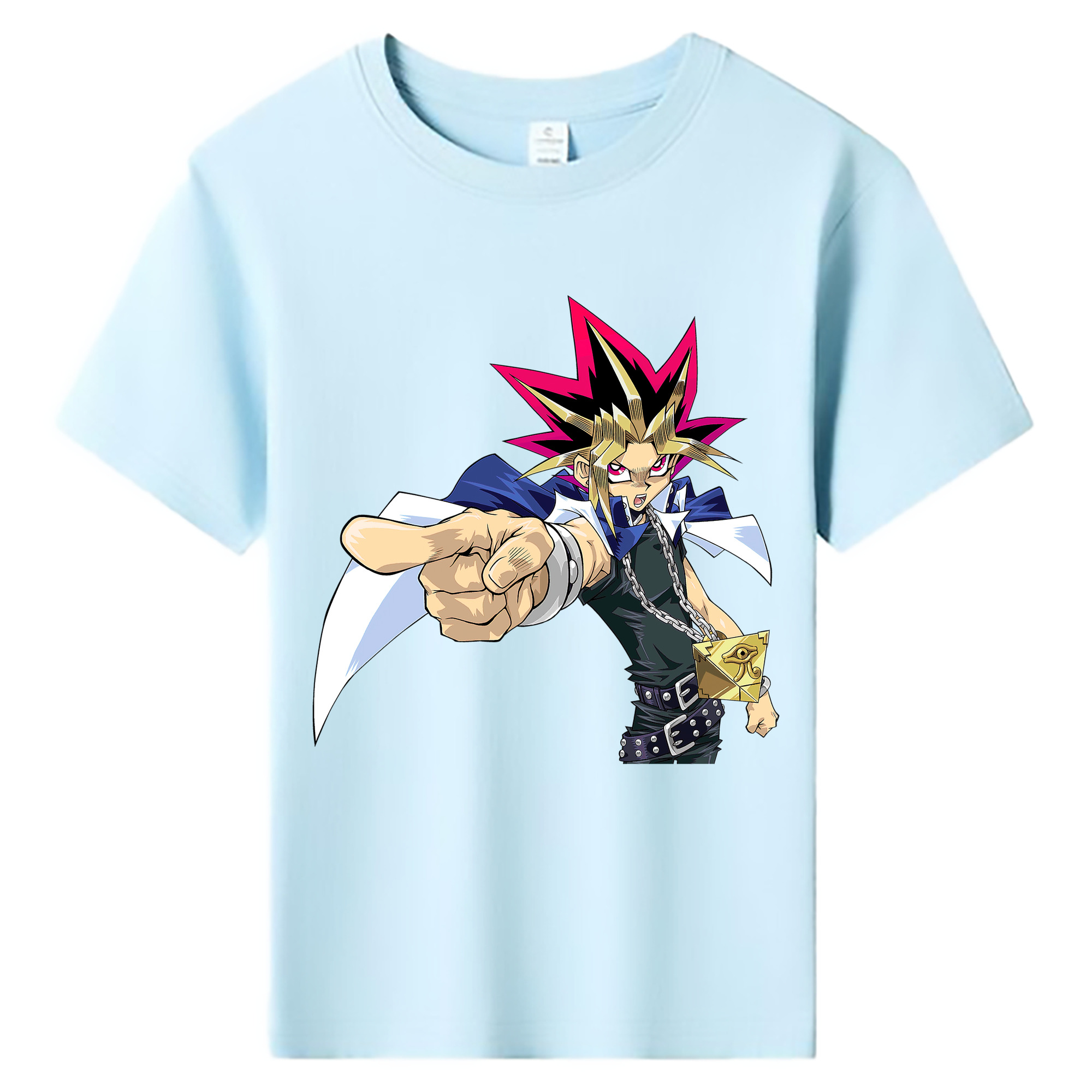 （画像用） 遊☆戯☆王 Yu-Gi-Oh! 綿100％キッズTシャツ（フロントプリント）